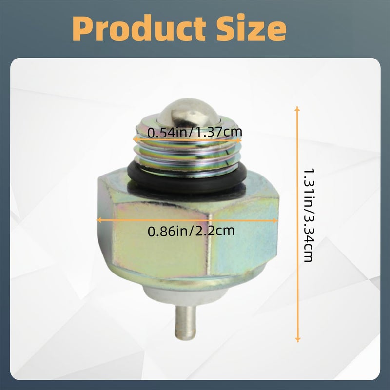 Narcilors PTO Indicator Switch 30T38111 379639 Replacement for Chelsea Power Take Off 489 442 Series Compatible with Muncie Dump Truck (2 Packs) - Image 2